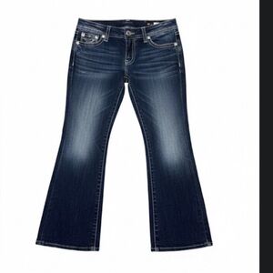 Miss Me Dark Blue Flare Jeans